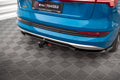 Maxton Design Street+ Mittlerer Diffusor RACE passend für Audi e-tron schwarz Hochglanz