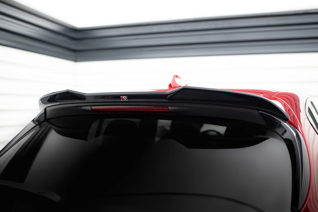 Maxton Design Höher Spoiler CAP 3D passend für Alfa Romeo Tonale Mk1 schwarz Hochglanz