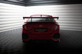 Maxton Design Carbon Spoiler With Upper Swan Mounting + LED Honda Civic SI Mk10 für Honda Civic Mk10