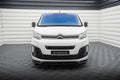 Maxton Design Street+ Spoilerlippe Front Ansatz passend für Peugeot Expert Mk3 schwarz Hochglanz