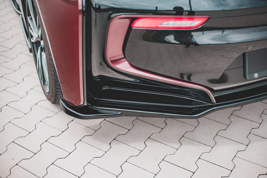 Maxton Design Heckansatz BMW i8 schwarz Hochglanz für BMW i8