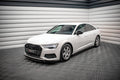 Maxton Design Street+ Seitenschweller Leisten passend für Audi A6 C8 schwarz Hochglanz