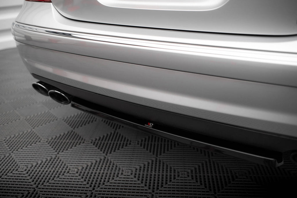 Maxton Design Heckansatz Mercedes-Benz E 55 AMG W211 schwarz Hochglanz für Mercedes-Benz E Klasse W211
