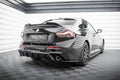 Maxton Design Heck Ansatz Flaps Diffusor V.3 passend für BMW 2 G42 schwarz Hochglanz