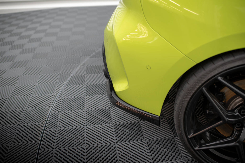 Maxton Design Heck Ansatz Flaps Diffusor V.1 passend für1 BMW 1er M-Paket / M135i F40 schwarz Hochglanz für BMW 1er F40