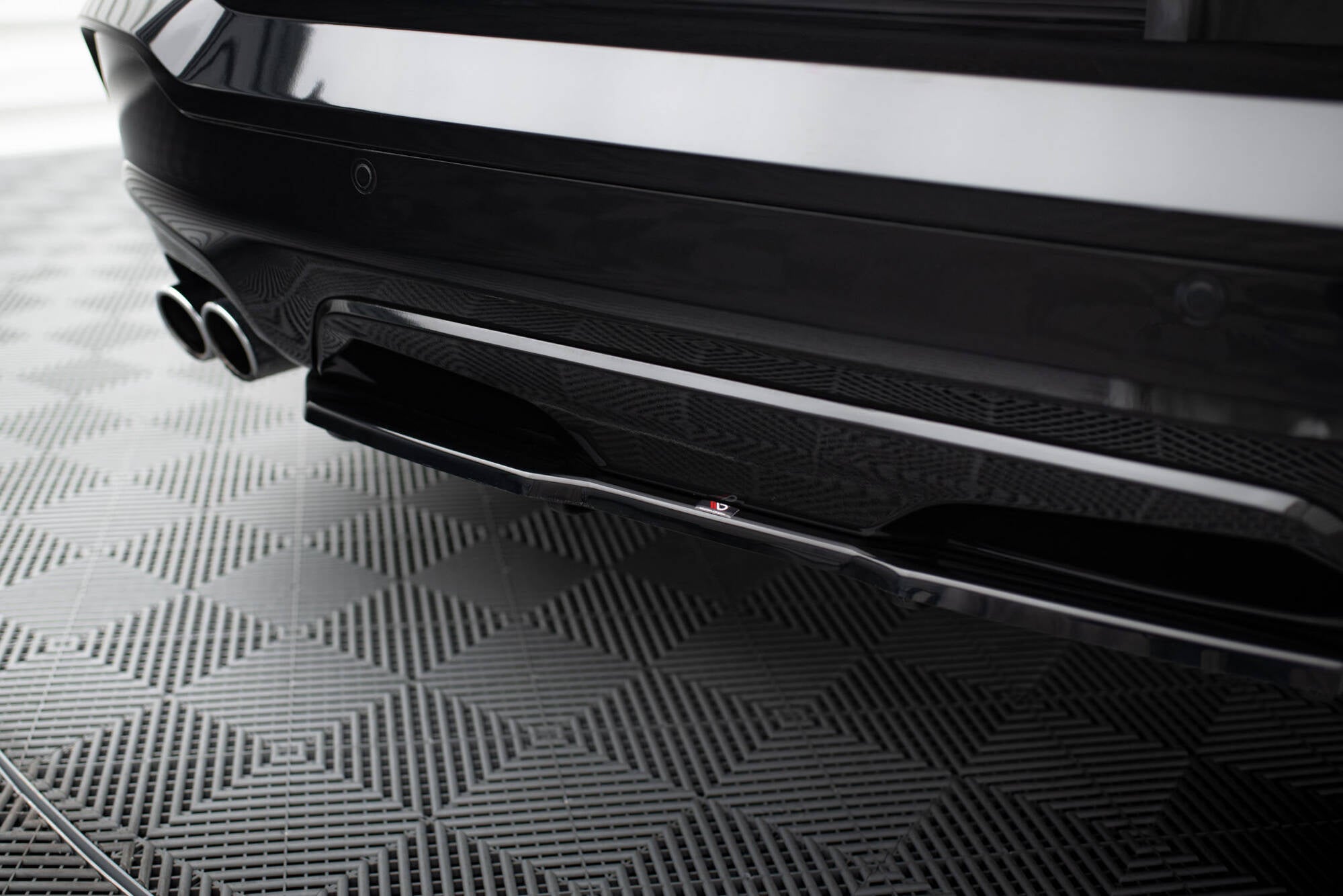Maxton Design Heckansatz BMW X4 M Paket DTM LOOK schwarz Hochglanz für BMW X4 F26