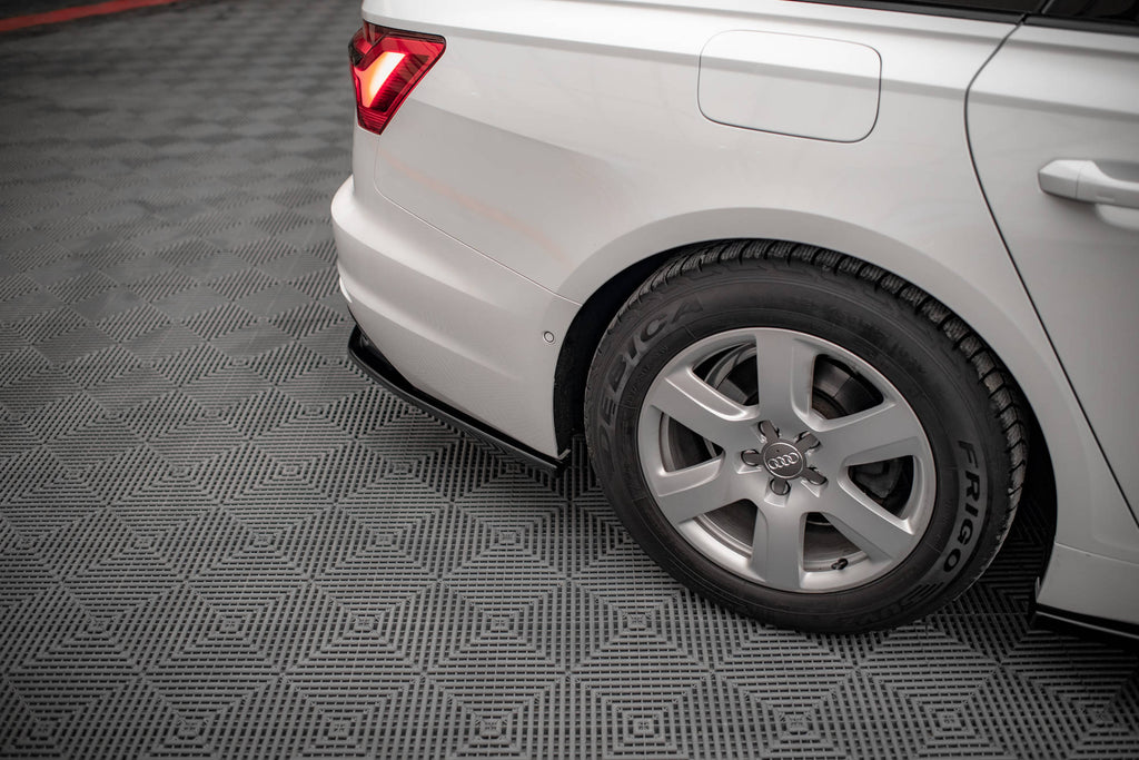 Maxton Design Heckansatz Audi A6 C8 schwarz Hochglanz für Audi A6