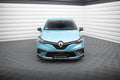 Maxton Design Street+ Spoilerlippe Front Ansatz V.1 passend für Renault Clio R.S. Line Mk5 schwarz Hochglanz