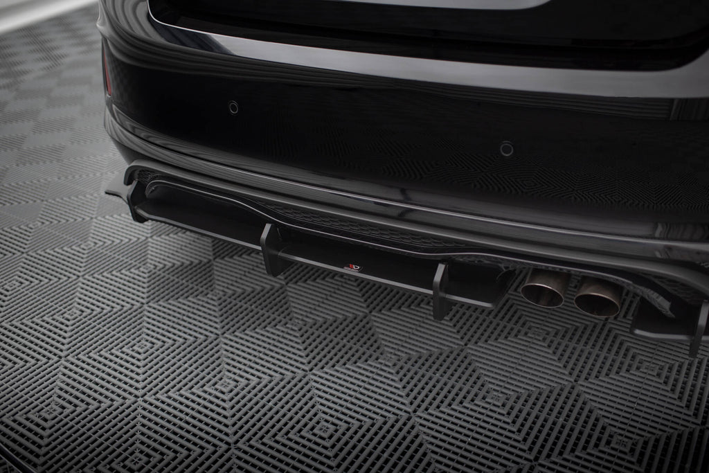 Maxton Design Robuste Racing Diffusor Heck Ansatz passend für Ford Fiesta Mk8 ST