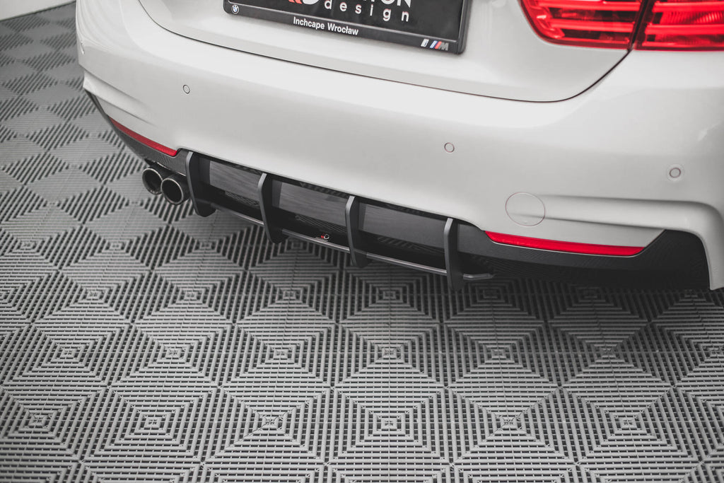 Maxton Design Street Pro Heckschürze V.1 passend für BMW 4er M-Paket F32