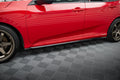 Maxton Design Street+ Seitenschweller Leisten passend für Honda Civic SI Mk10 schwarz Hochglanz