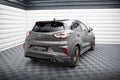 Maxton Design Heck Ansatz Flaps Diffusor passend für Ford Puma ST-Line Mk1 schwarz Hochglanz
