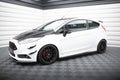 Maxton Design Seitenschweller Diffuser Ford Fiesta ST / ST-Line Mk7 / Mk7 Facelift schwarz Hochglanz für Ford Fiesta ST