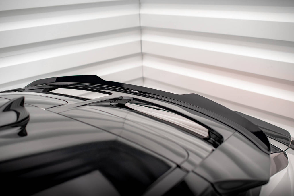 Maxton Design Höher Spoiler CAP passend für Kia EV6 Mk1 schwarz Hochglanz