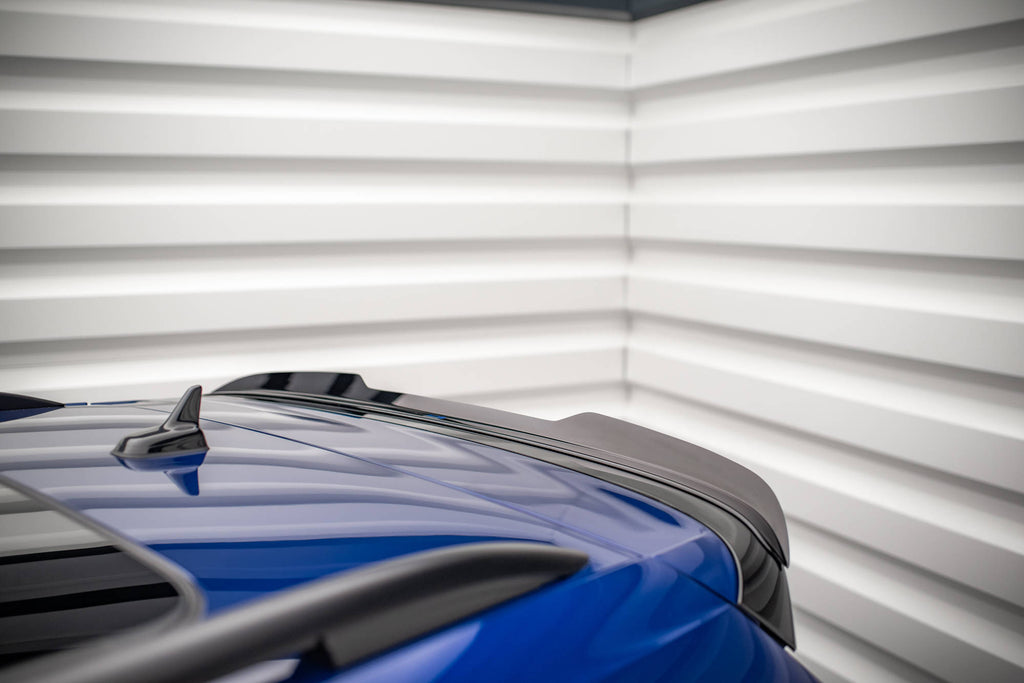Maxton Design Spoiler CAP passend für VW Tiguan R / R-Line Mk2 Facelift schwarz Hochglanz