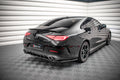 Maxton Design Street+ Mittlerer Diffusor RACE passend für Mercedes-AMG CLS 53 C257 schwarz Hochglanz