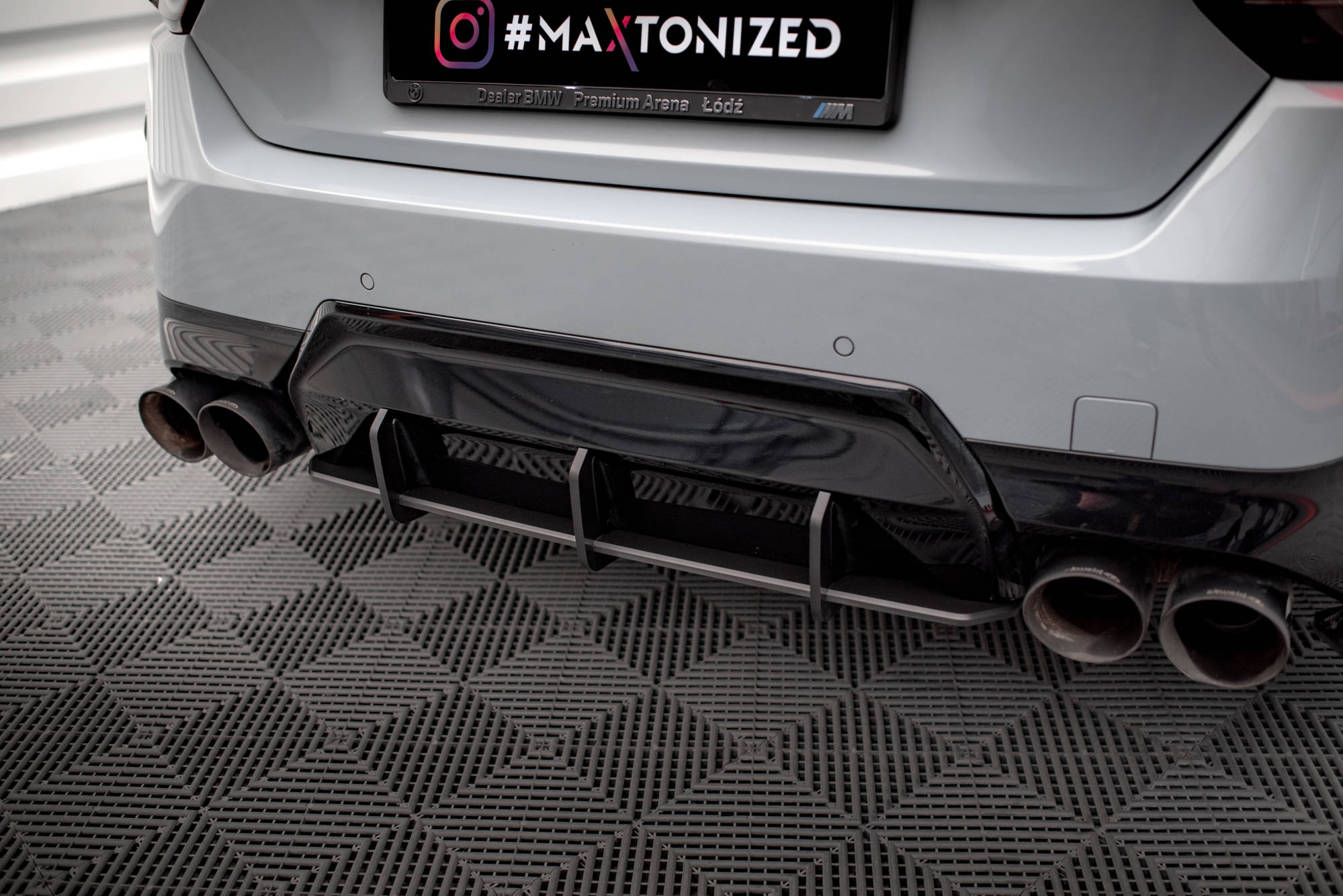 Maxton Design Street Pro Heckschürze passend für BMW 2 Coupe M240i G42