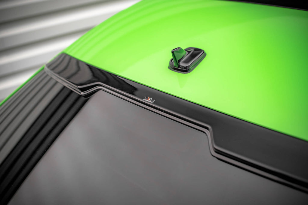 Maxton Design Heckscheiben Spoiler passend für Audi RS3 Limousine 8Y Facelift schwarz Hochglanz