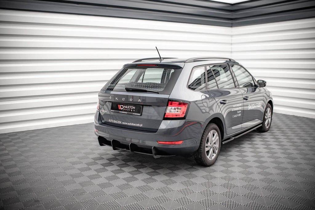 Maxton Design Street Pro Heckschürze passend für Skoda Fabia Combi Mk3 Facelift