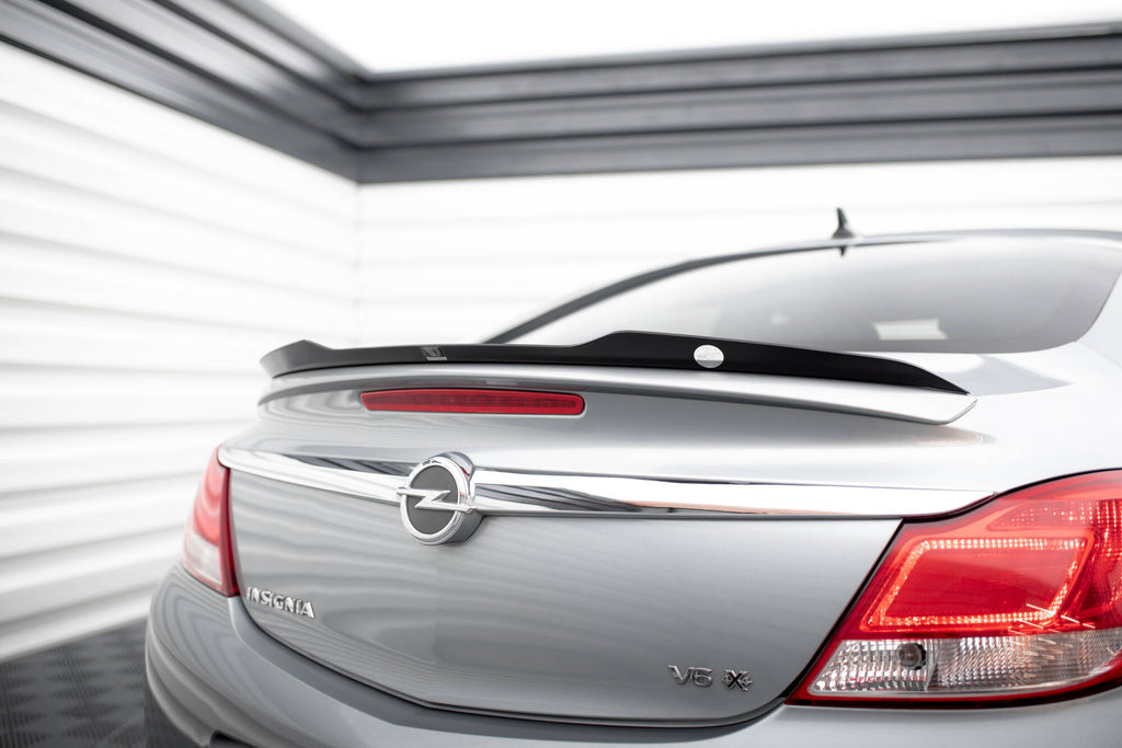 Maxton Design Spoiler CAP passend für Opel Insignia OPC-Line Mk1 schwarz Hochglanz