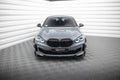 Maxton Design Street+ Spoilerlippe Front Ansatz V.5 passend für BMW 1er M-Paket / M135i / 128ti F40 schwarz Hochglanz