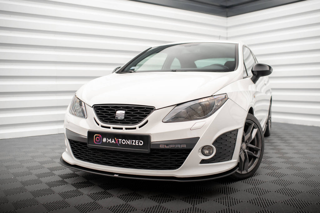 Maxton Design Street Pro Street+ Spoilerlippe Front Ansatz passend für Seat Ibiza Sport Coupe Mk4