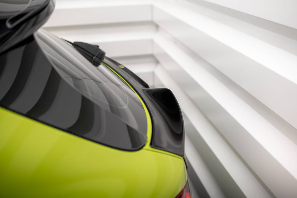 Maxton Design Heckscheiben Spoiler passend für BMW 1er M-Paket / M135i / 128ti F40 schwarz Hochglanz