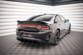 Maxton Design Heck Ansatz Flaps Diffusor passend für Dodge Charger SRT Mk7 Facelift schwarz Hochglanz