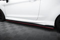 Maxton Design Street+ Seitenschweller Leisten passend für V.3 passend für Ford Fiesta ST / ST-Line Mk7 schwarz Hochglanz