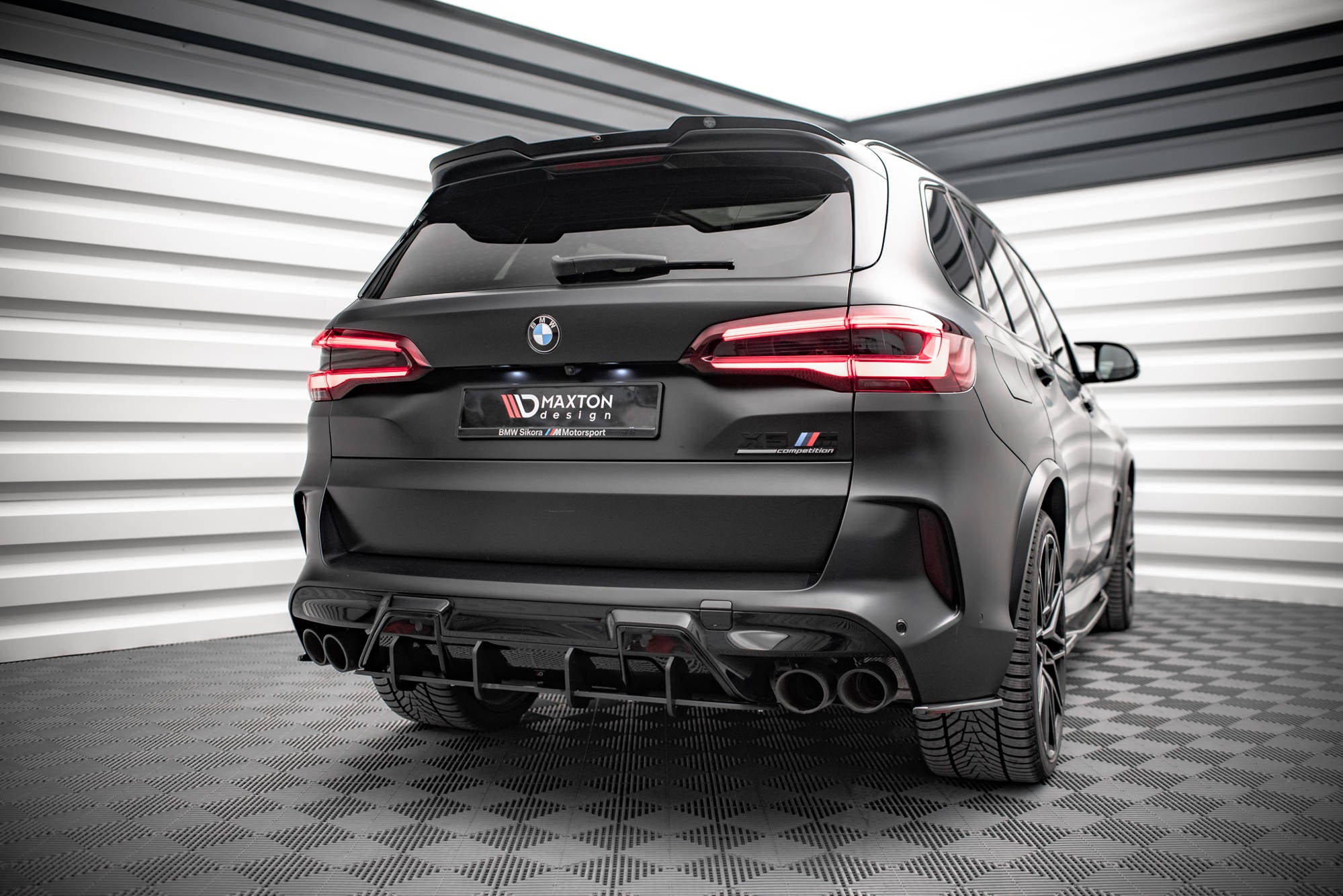 Maxton Design Street Pro Heckschürze passend für BMW X5M F95 / F95 Facelift