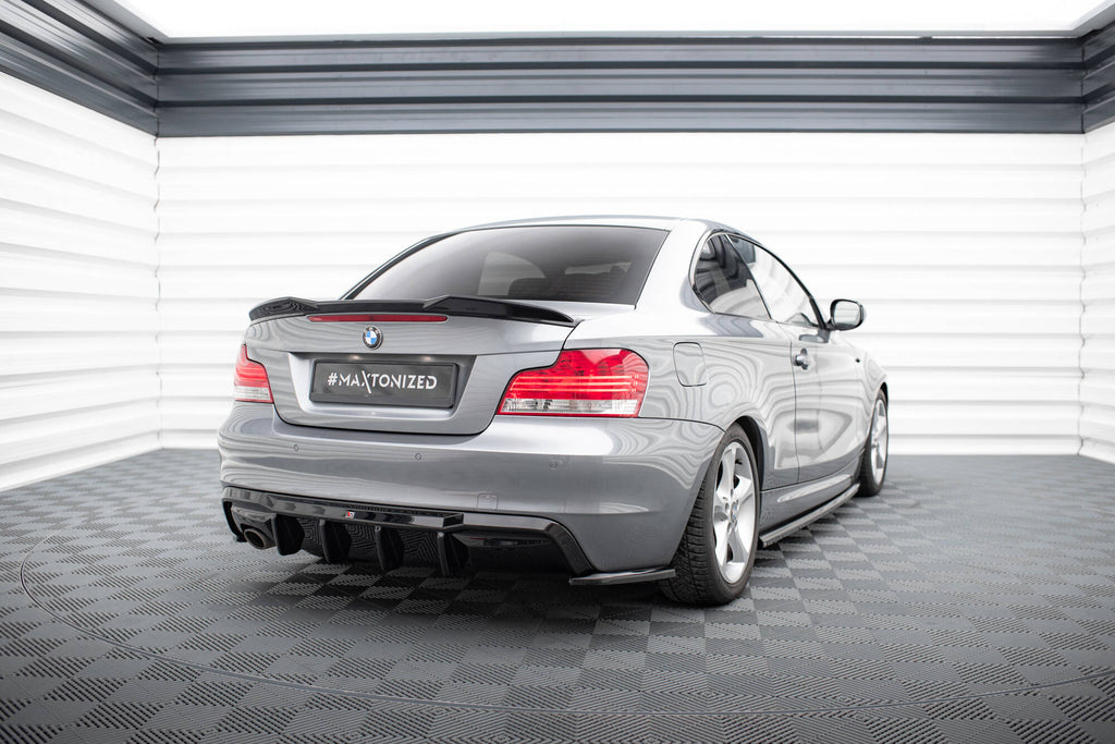Maxton Design Diffusor Heck Ansatz passend für BMW 1er M-Paket E82
