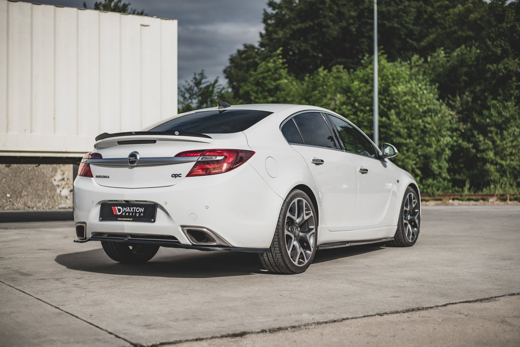 Maxton Design Heckansatz Opel Insignia Mk. 1 OPC Facelift schwarz Hochglanz für Opel Insignia OPC Mk1 Facelift