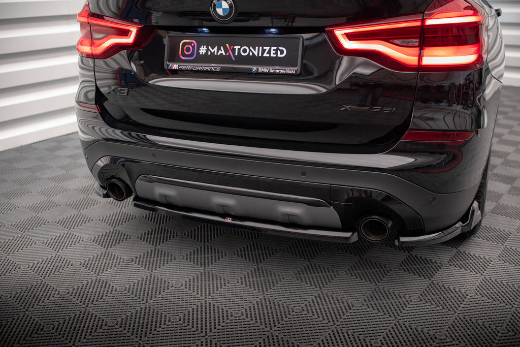 Maxton Design Heckansatz BMW X3 G01 schwarz Hochglanz für BMW X3 G01
