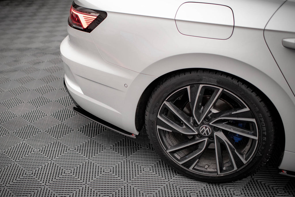 Maxton Design Street Pro Heck Ansatz Flaps Diffusor passend für VW Arteon R Limousine / Shooting Brake Mk1 Faceift