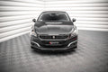 Maxton Design Street+ Spoilerlippe Front Ansatz V.2 passend für Peugeot 508 GT Mk1 Facelift schwarz Hochglanz