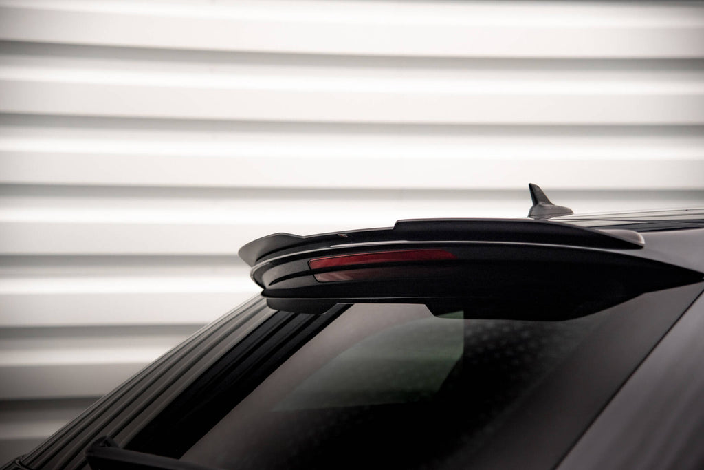 Maxton Design Spoiler CAP V.1 passend für Audi A6 C7 Avant schwarz Hochglanz