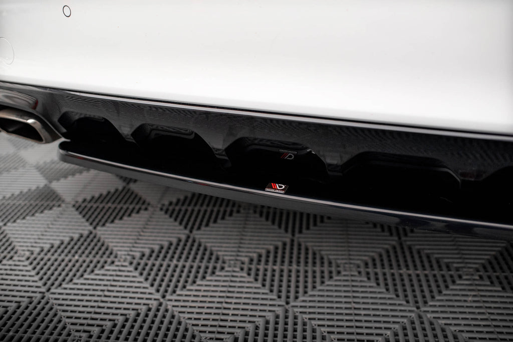 Maxton Design Heckansatz Kia Ceed GT Mk3 schwarz Hochglanz für Kia Cee'd Mk3
