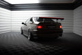 Maxton Design Carbon Spoiler With Internal Brackets Uprights + LED BMW 3er Coupe E46 für BMW 3er E46