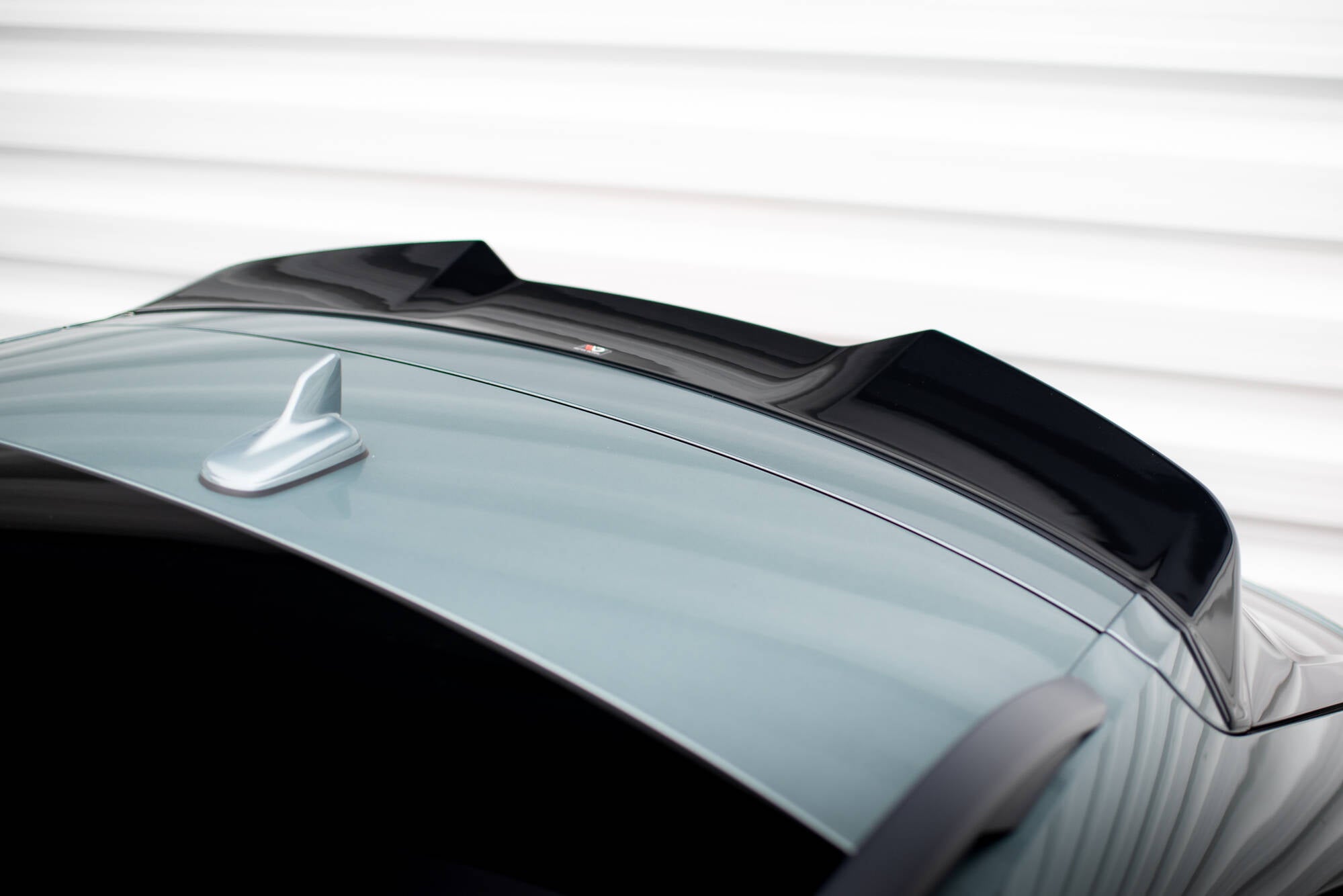 Maxton Design Spoiler CAP 3D passend fürAudi A6 Avant / A6 Allroad / A6 S-Line Avant / S6 Avant C8 / C8 Facelift schwarz Hochglanz für Audi A6