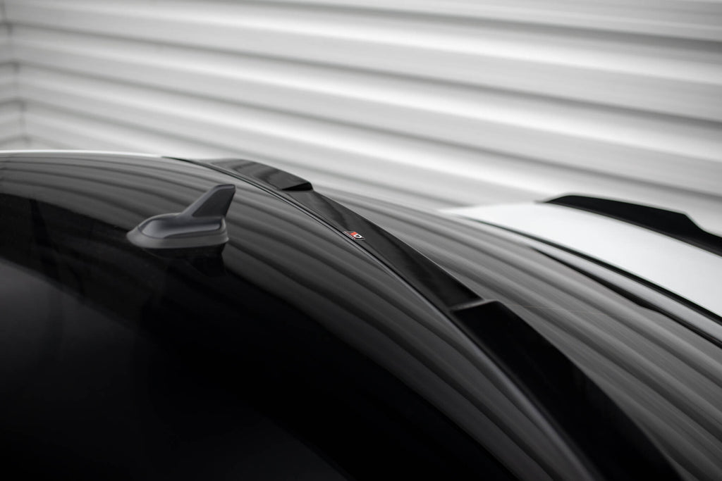Maxton Design Heckscheiben Spoiler passend für VW Passat GT B8 Facelift USA schwarz Hochglanz