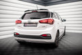 Maxton Design Spoiler CAP passend für Hyundai I20 Mk2 Facelift schwarz Hochglanz