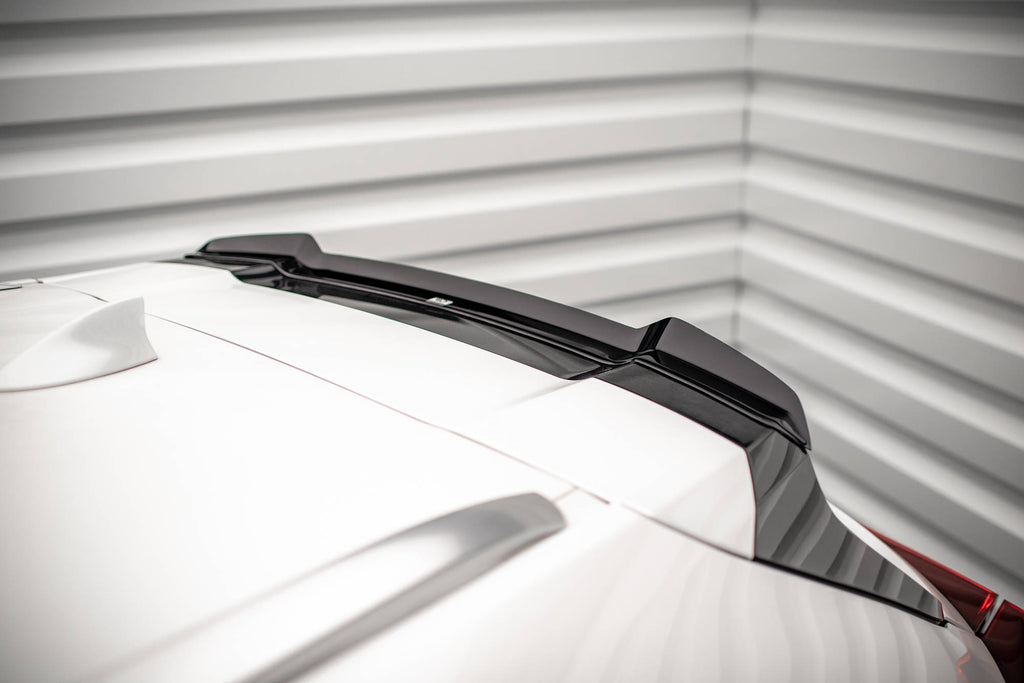 Maxton Design Spoiler CAP passend für Lexus UX F-Sport Mk1 schwarz Hochglanz
