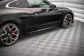 Maxton Design Street Pro Street+ Seitenschweller Leisten + Flaps passend für BMW 4er M-Paket / M440i G22 / G23 / G22 Facelift / G23 Facelift schwarz Hochglanz