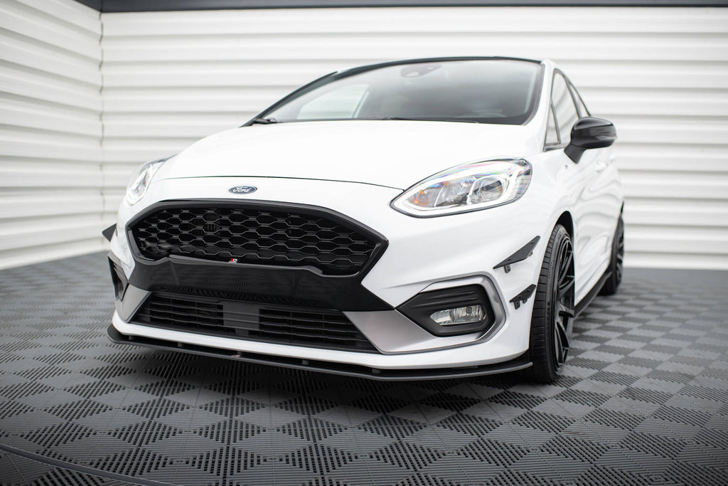 Maxton Design Street Pro Street+ Spoilerlippe Front Ansatz passend für Ford Fiesta Mk8 ST / ST-Line