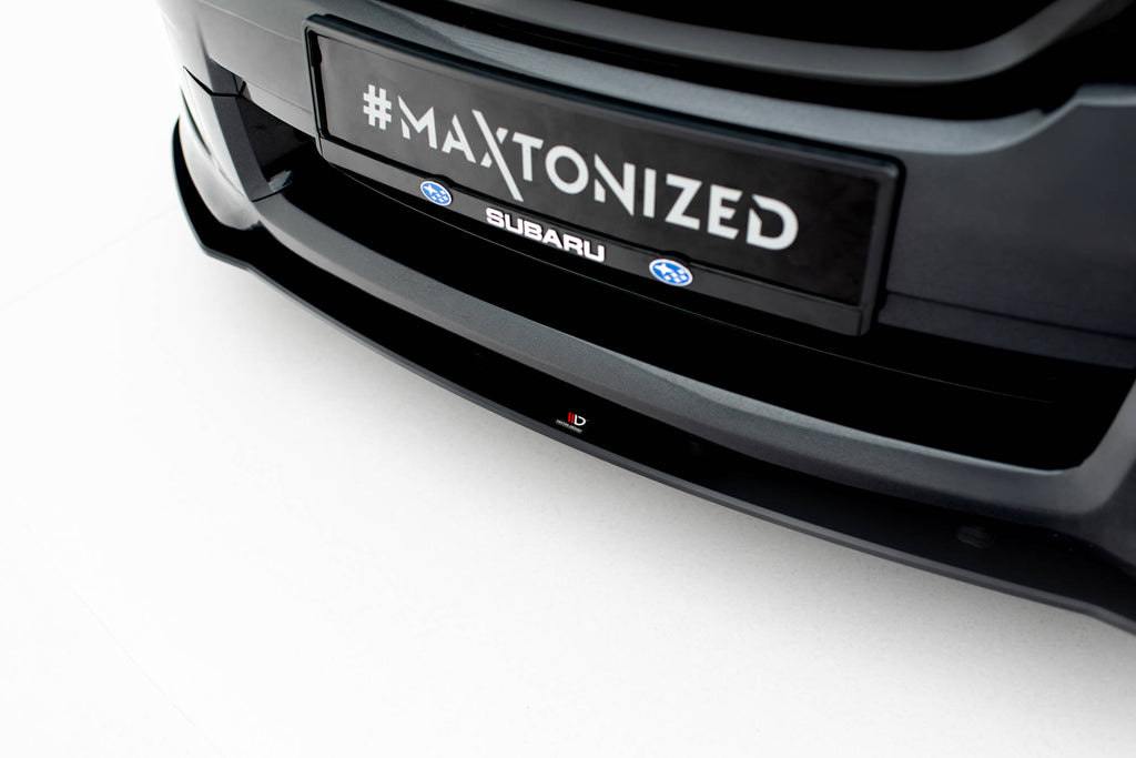 Maxton Design Street Pro Street+ Spoilerlippe Front Ansatz passend für Subaru Impreza WRX STI Mk3 Facelift