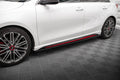 Maxton Design Street+ Seitenschweller Leisten passend für Kia Ceed GT Mk3 schwarz Hochglanz