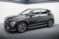 Maxton Design Street+ Seitenschweller Leisten passend für Hyundai Kona N-line Mk2 schwarz Hochglanz