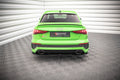 Maxton Design Heckansatz Audi RS3 Limousine 8Y schwarz Hochglanz für Audi A3