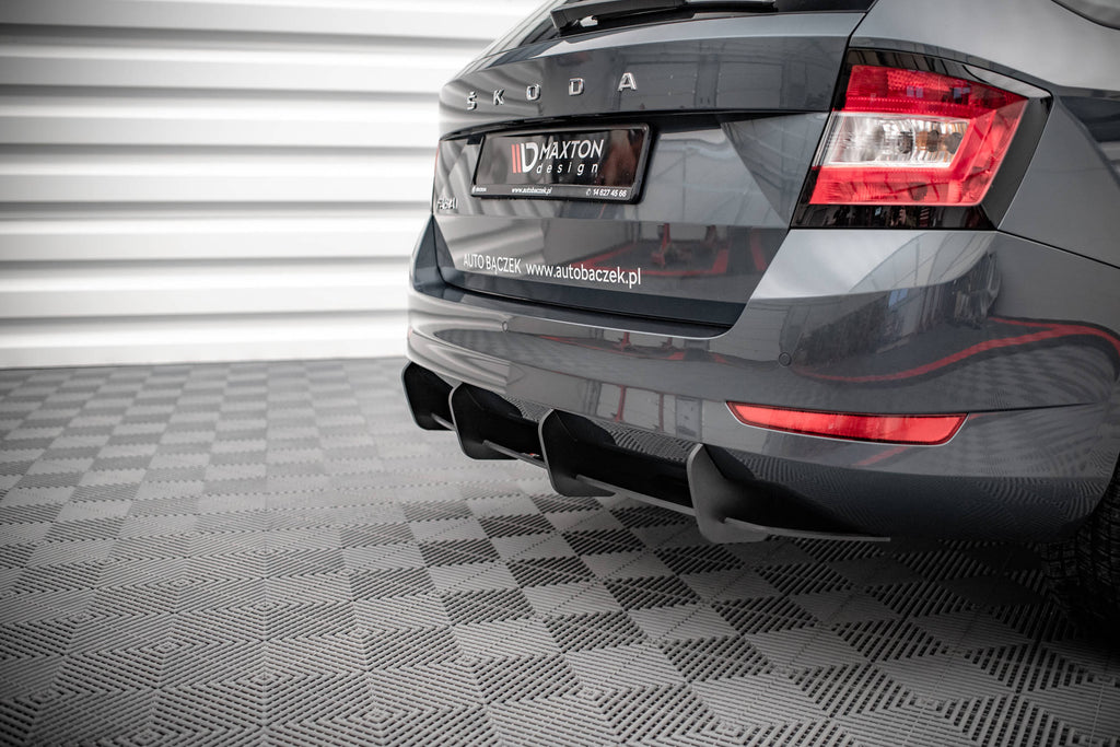 Maxton Design Street Pro Heckschürze passend für Skoda Fabia Combi Mk3 Facelift