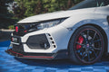 Maxton Design Street Pro Street+ Spoilerlippe Front Ansatz passend für Honda Civic Type-R Mk10 / Mk10 Facelift